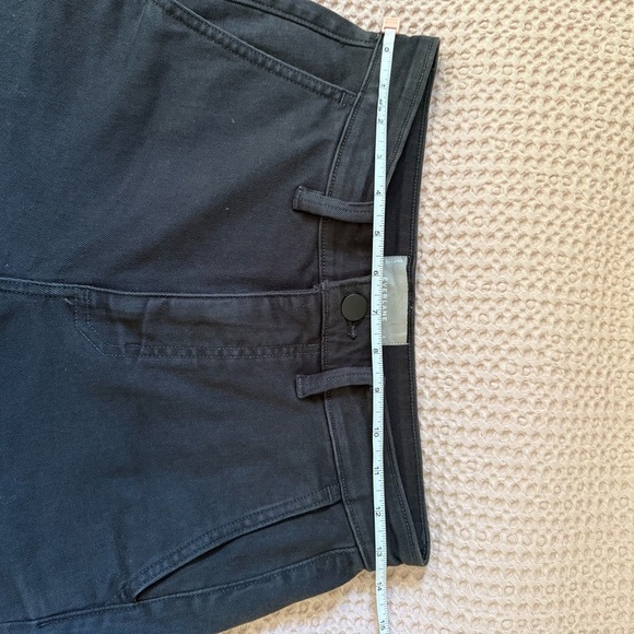 Everlane The Slim Leg Crop Jeans Black Size 4 High Rise Stretch Denim - Picture 8 of 10
